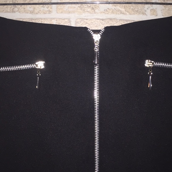 Chancelle Black Mini Skirt - Picture 2 of 6